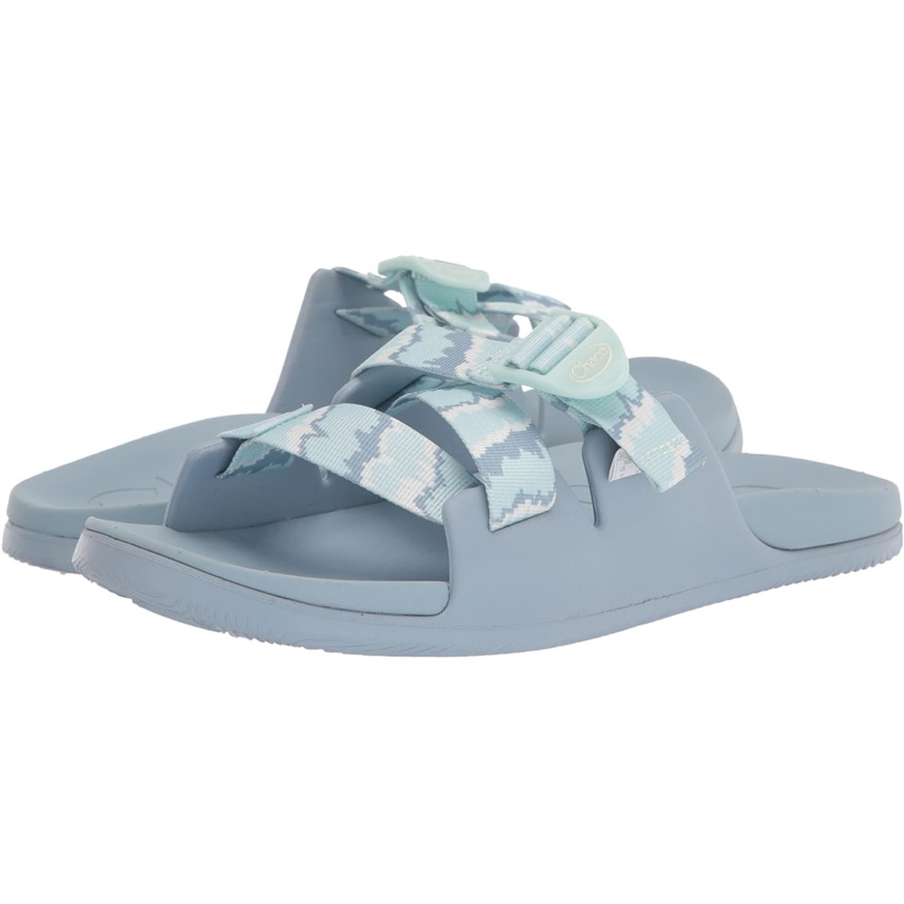 Chaco Women’s Chillos Slide Tinge Sky Blue NIB size 6